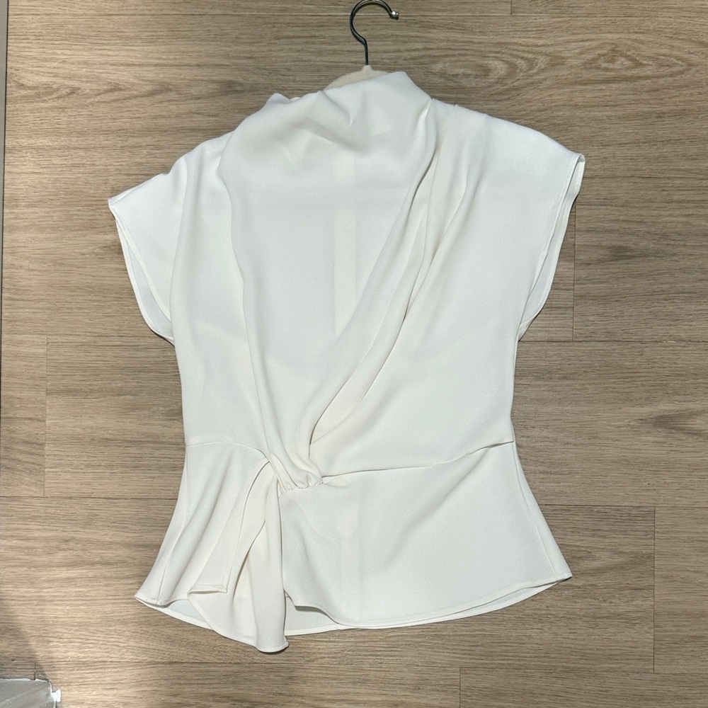 Zara Knot Tie Blouse